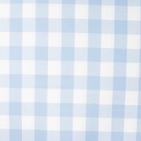 Brushed Check Kess - Dusty Blue