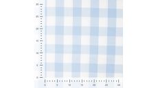 Brushed Check Kess - Dusty Blue