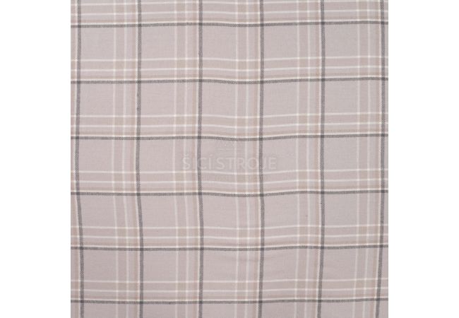 Brushed Check Kenza - Sand