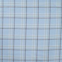 Brushed Check Kenza - Dusty Blue