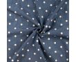 Chambray Embroidery Dots - Dots, Denim