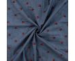 Chambray Embroidery Ladybug - Ladybug, Denim