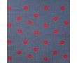 Chambray Print Kiss - Lips, Denim
