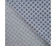 Chambray Print Circles - Graphic Circles, Denim