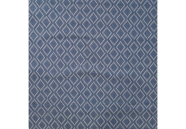 Chambray Print Squares - Squares, Denim