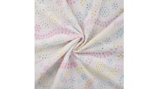 Cotton Multicolor Embroidery - Off White