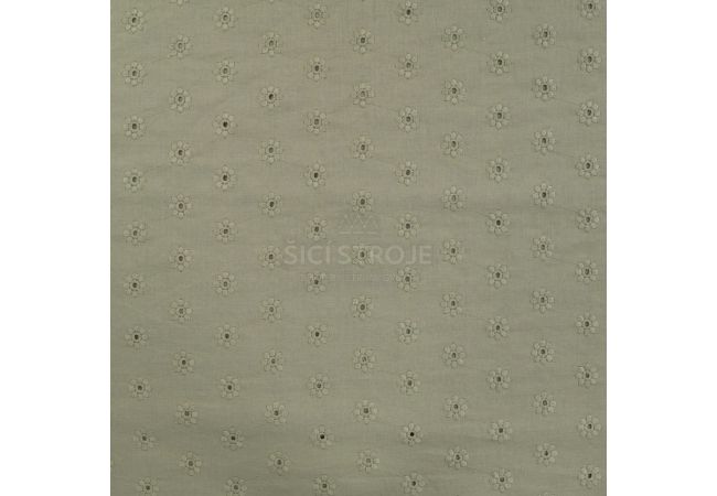 Cutie Embroidery - Khaki