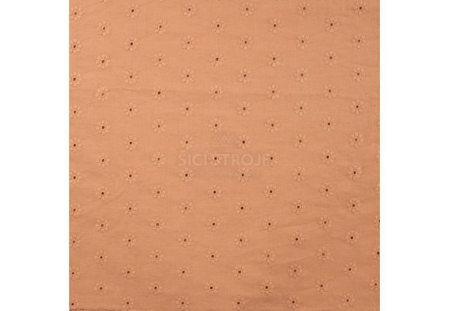 Cutie Embroidery - Dusty Salmon