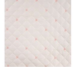 Quilt Hearts - Ecru