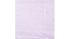 Nylon Mesh & Embroidery Hearts - Dusty Lilac