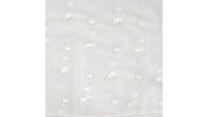 Nylon Mesh & Embroidery Swans - Ecru