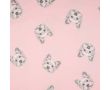 French Terry Digital - Dogs, Rose