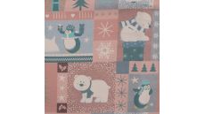 French Terry Digital - Polar Nude