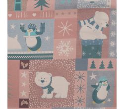 French Terry Digital - Polar Nude