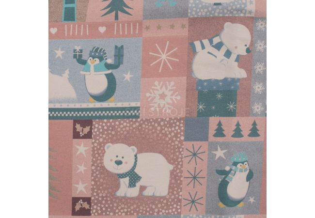 French Terry Digital - Polar Nude