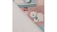 French Terry Digital - Polar Nude