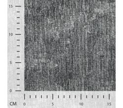 French Terry Digital Print - Antracite Denim
