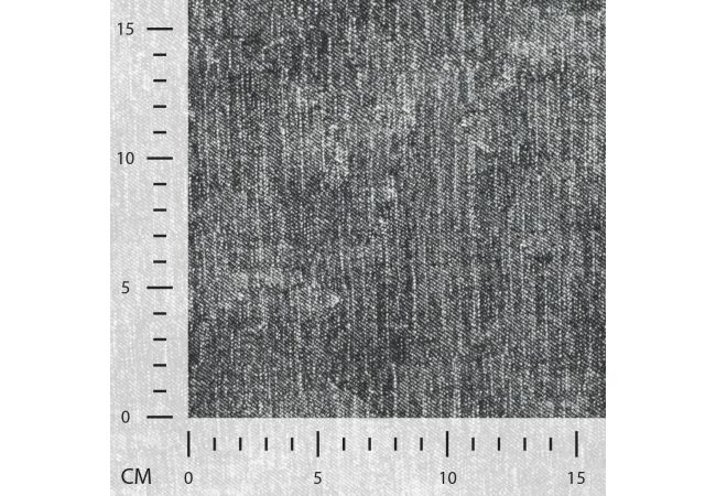 French Terry Digital Print - Antracite Denim