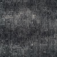 French Terry Digital Print - Black Denim