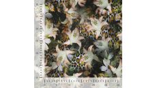 French Terry Digital Print - Lily, Khaki