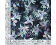 French Terry Digital Print - Lily, Petrol