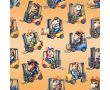French Terry Digital Print - Working Animals