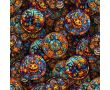 French Terry Digital Print - Stained Glass