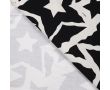 French Terry Digital Print - Stars, Ecru