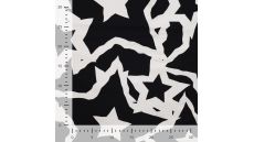 French Terry Digital Print - Stars, Ecru