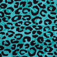 French Terry Digital Print - Leopard, Tiffany