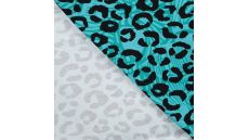 French Terry Digital Print - Leopard, Tiffany