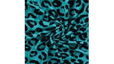 French Terry Digital Print - Leopard, Tiffany