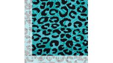 French Terry Digital Print - Leopard, Tiffany