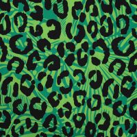 French Terry Digital Print - Leopard, Grass