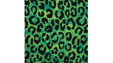 French Terry Digital Print - Leopard, Grass