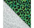 French Terry Digital Print - Leopard, Grass