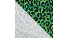 French Terry Digital Print - Leopard, Grass