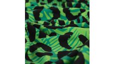 French Terry Digital Print - Leopard, Grass