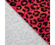 French Terry Digital Print - Leopard, Salmon