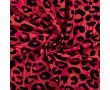 French Terry Digital Print - Leopard, Salmon