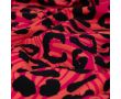French Terry Digital Print - Leopard, Salmon