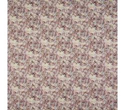 Cotton Voile Digital - Flowers, Mauve