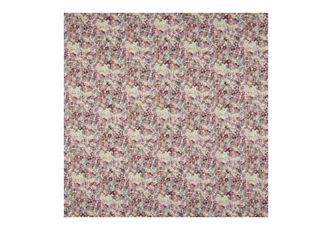 Cotton Voile Digital - Flowers, Mauve