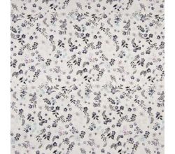 Cotton Voile Digital - Flowers, Lilac