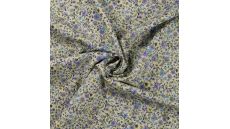 Cotton Voile Digital - Flowers, Lilac