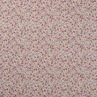 Cotton Voile Digital - Flowers, Fuchsia