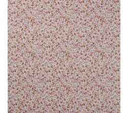 Cotton Voile Digital - Flowers, Fuchsia