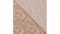 Cotton Voile Digital - Flowers, Coral