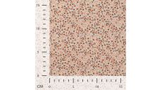 Cotton Voile Digital - Flowers, Coral