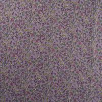 Cotton Voile Digital - Small Flowers, Lilac